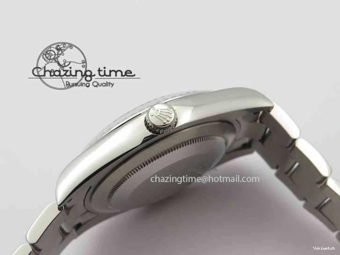 DateJust SS Diam Bracelet II Best SS Edition Maker On BP SA3136 Dial 41mm Gray 0314